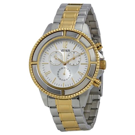 versus versace v two tone watch|versus versace watches for men.